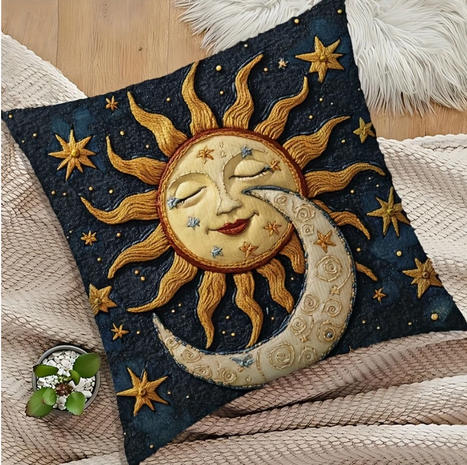 The Celestial Dreams Cushion Cover