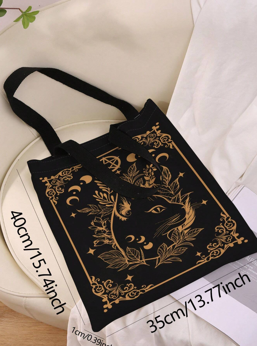 The Witch's Familiars Tote Bag
