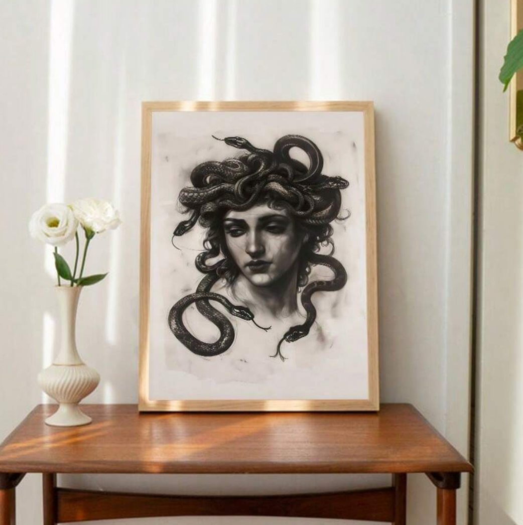 Medusa Reclaimed Canvas Art