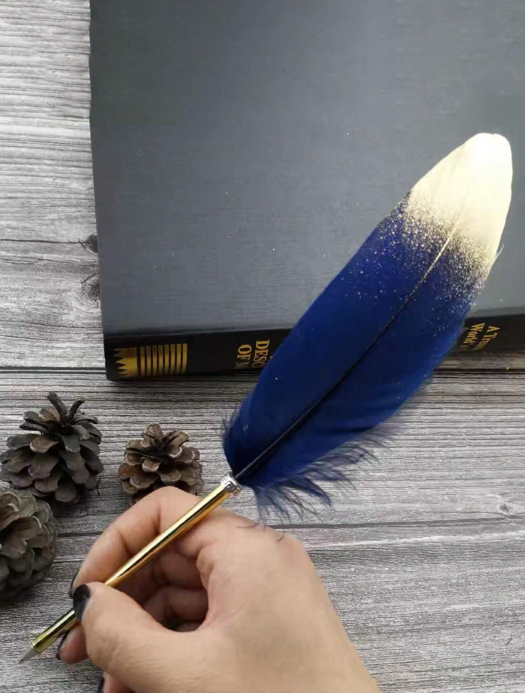 Feather & Flame Writing Quills