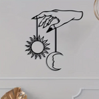 The Cosmic Puppeteer Metal Wall Art