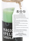 Good Luck Green Tea Magic Spell Tube Candle