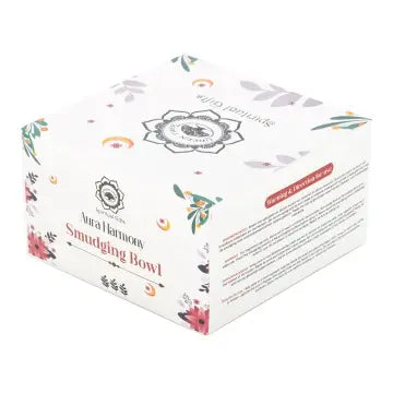 Crescent Moon Metal Sage Smudge Bowl