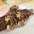 The Moon Fairy Crystal Earrings
