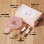 The Sacred Petals Set – Amethyst & Rose Quartz Editions