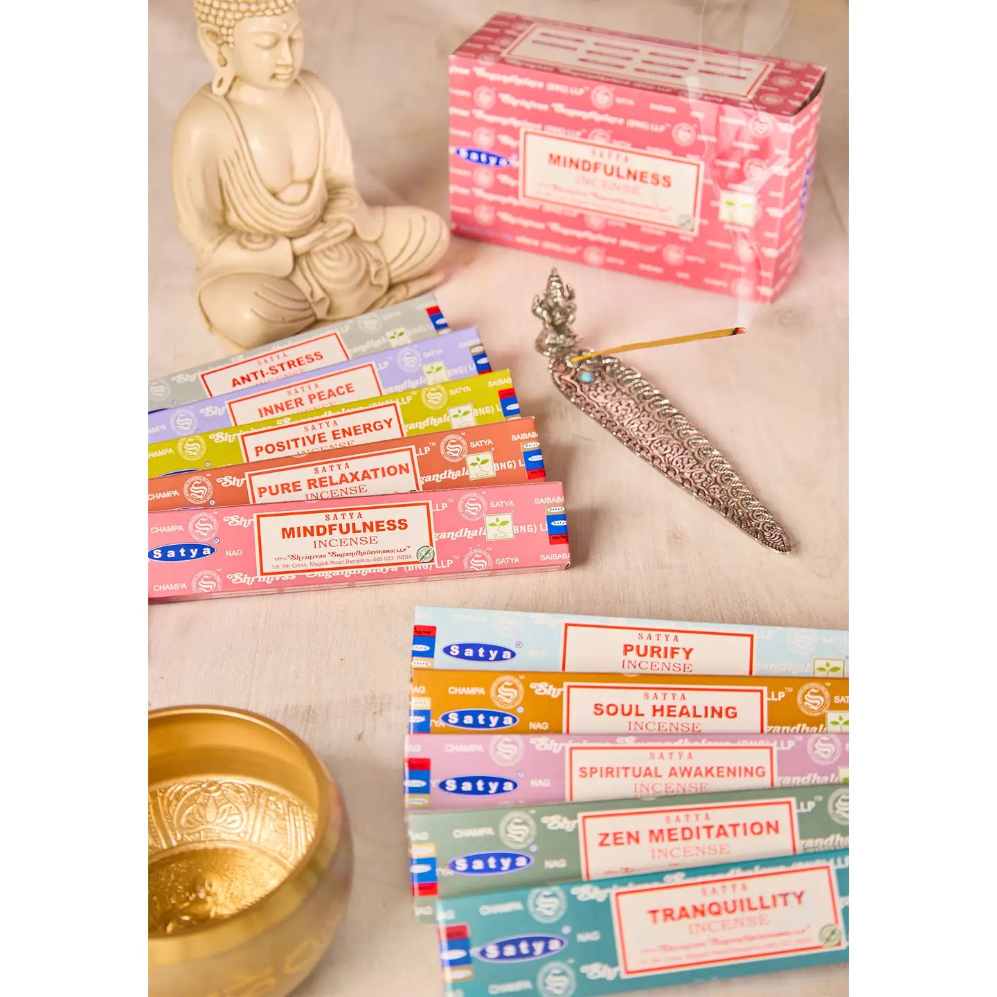 Satya Nag Champa Mindfulness Series Incense Sticks 15g