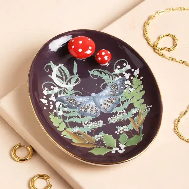 The Moonrise Ceramic Trinket Dish