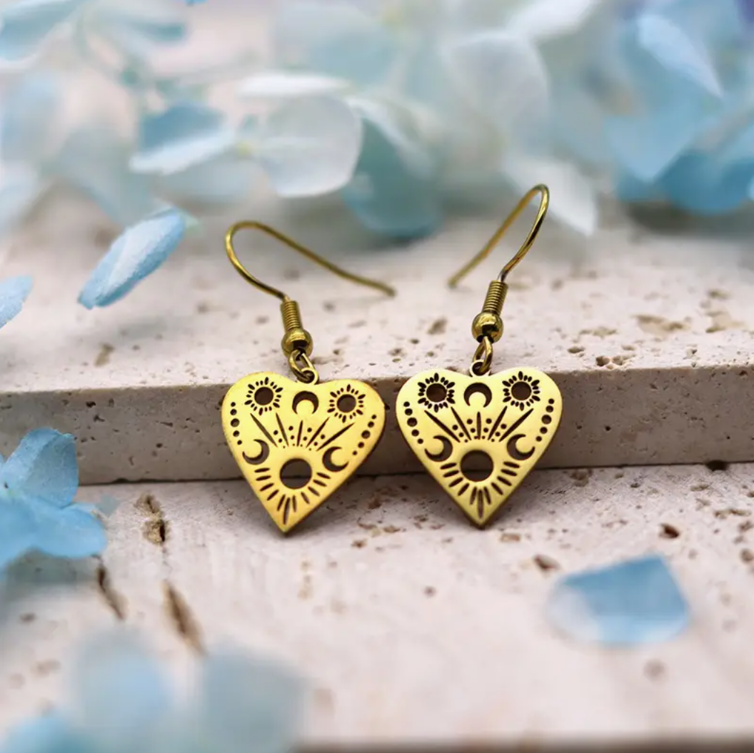 The Planchette Drop Earrings