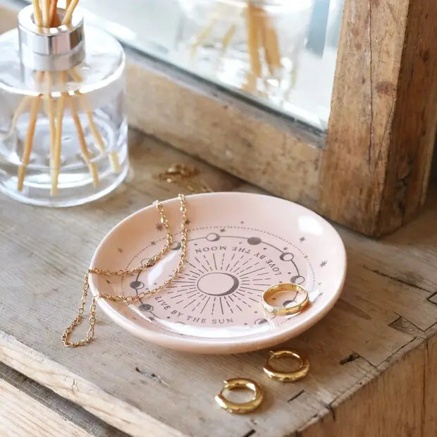 Pink Celestial Trinket Dish