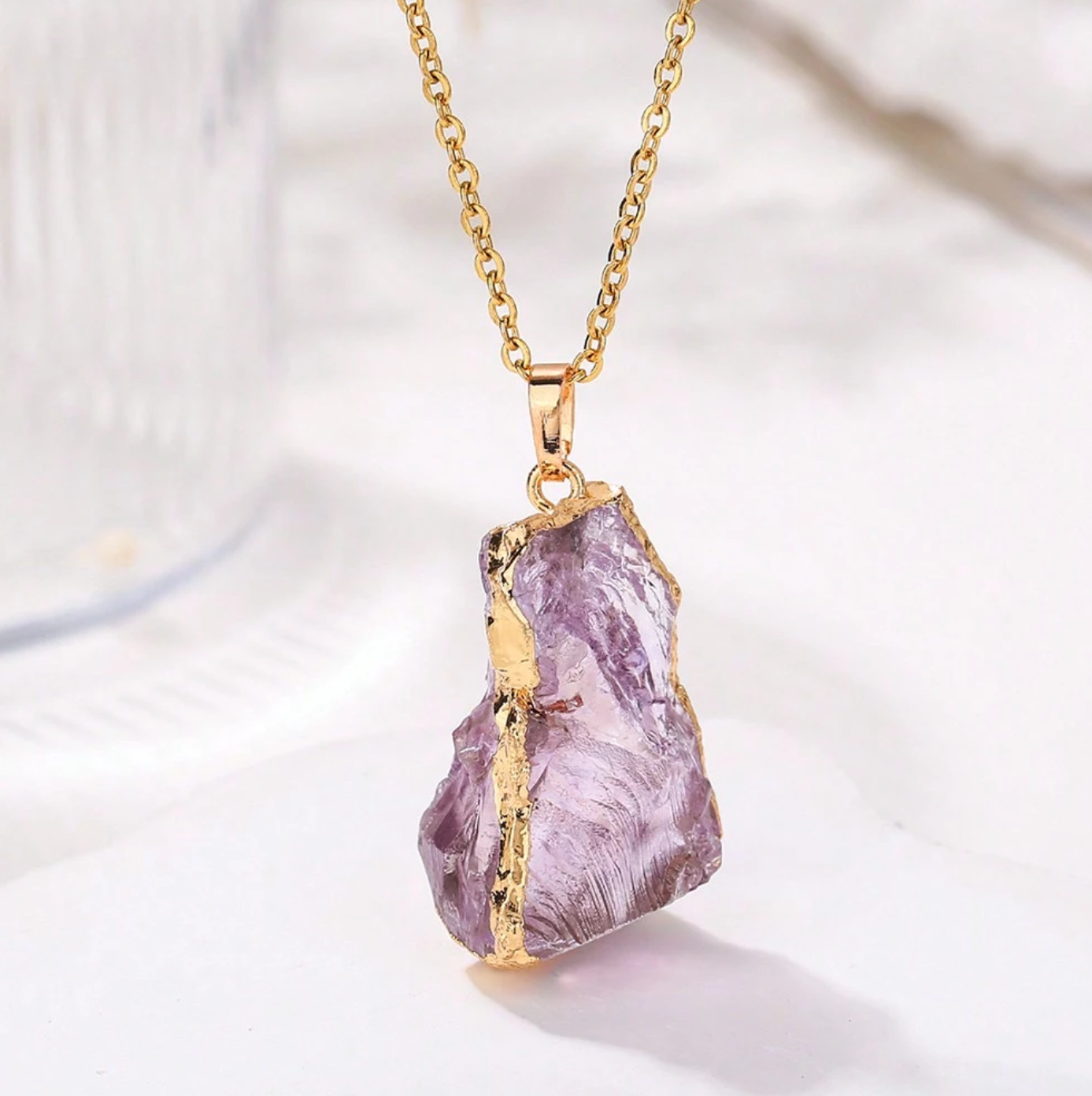 The Goddess Core Crystal Necklaces