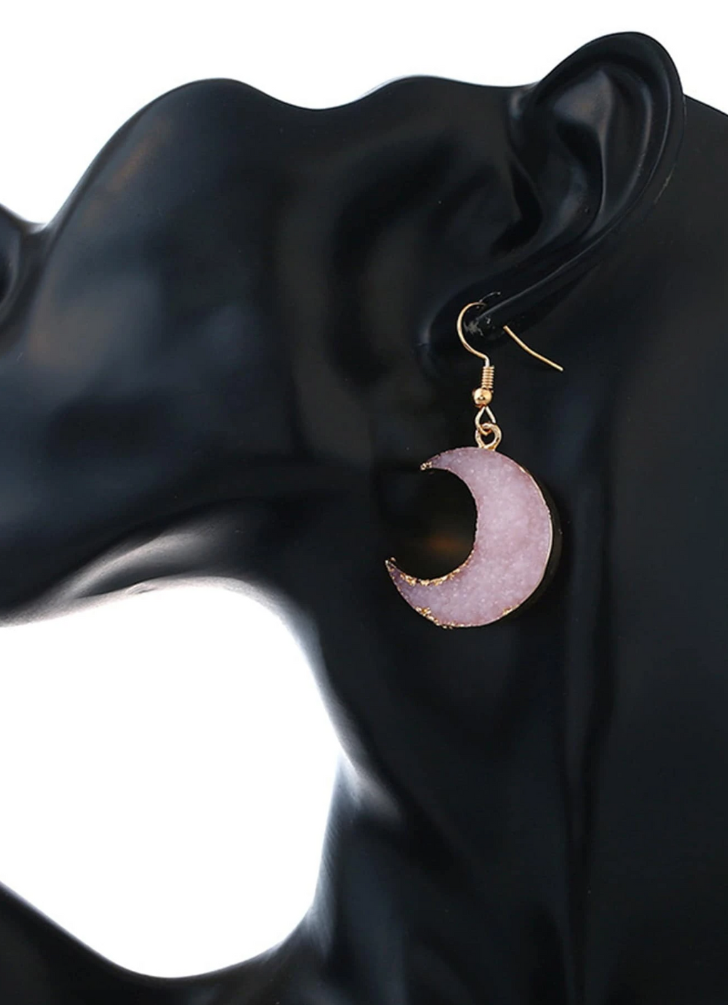 Selene Crescent Earrings / Stainless Steel