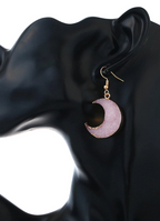 Selene Crescent Earrings / Stainless Steel