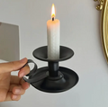 Midnight Vigil Traditional Taper Candle Holder