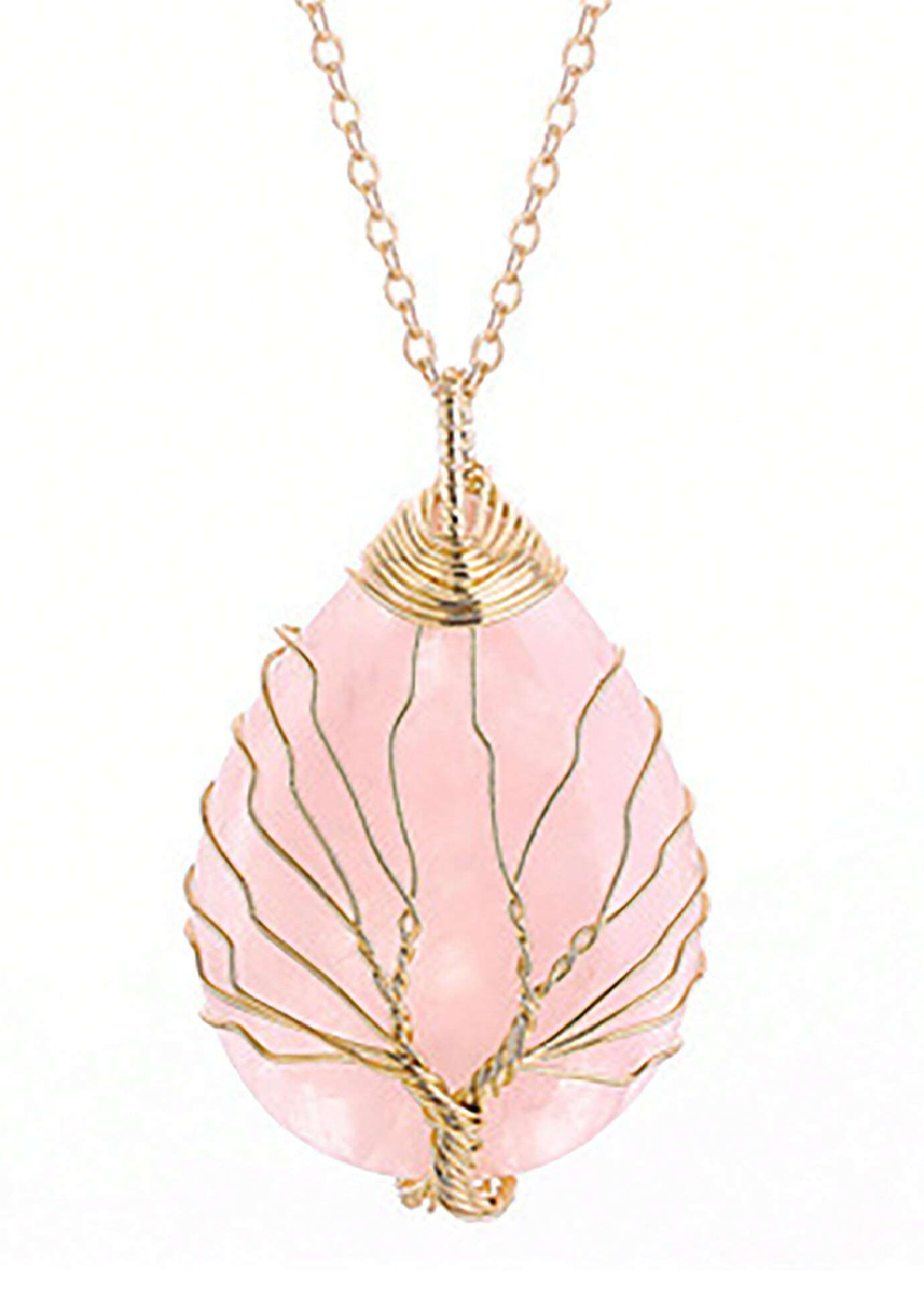 The Tree of Life Crystal Necklaces
