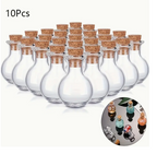 Alchemist's Arsenal Mini Glass Potion Bottles - Set of 10