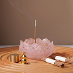 The Sacred Petals Set – Amethyst & Rose Quartz Editions