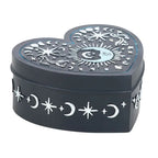 Blue Moon Heart Trinket Box
