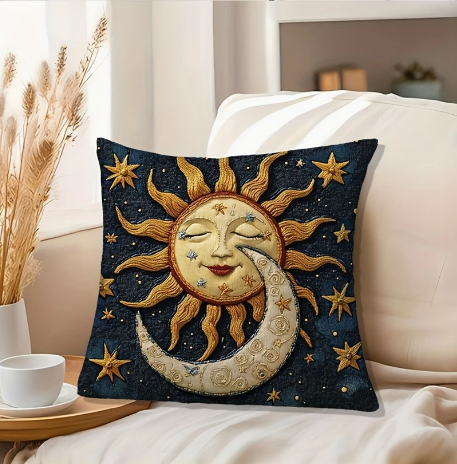 The Celestial Dreams Cushion Cover