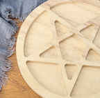 The Sacred Pentacle Altar Plate