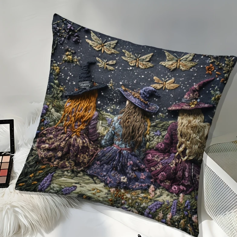 The Midnight Coven Cushion Cover