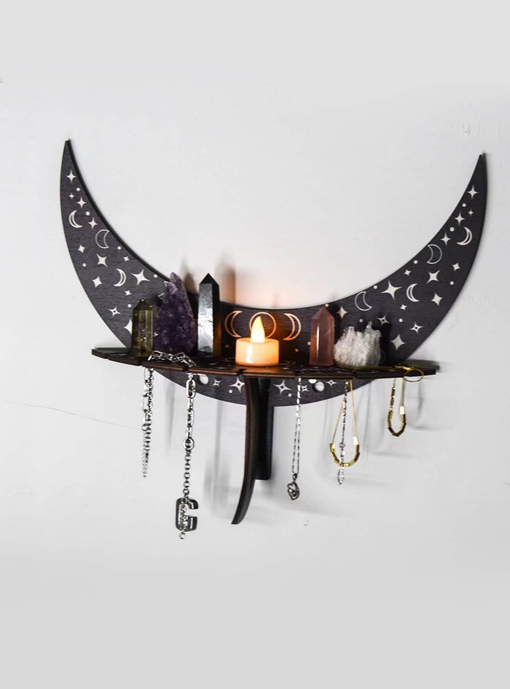 The Crescent Moon Altar Shelf