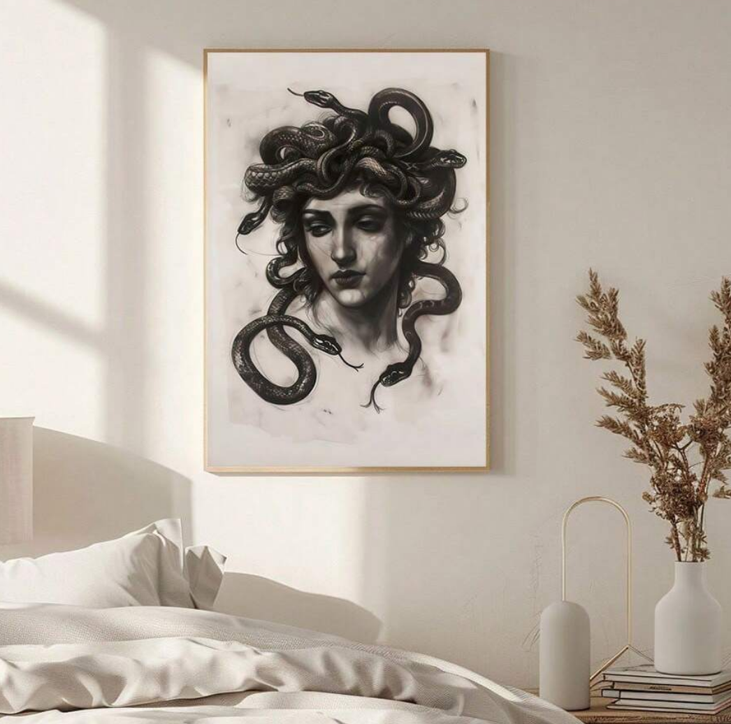 Medusa Reclaimed Canvas Art