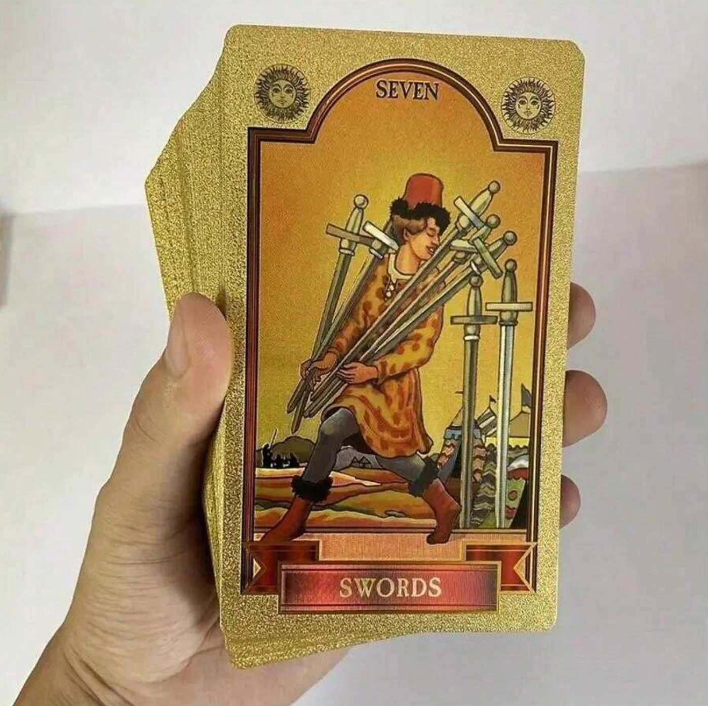 Golden Foil Tarot Deck