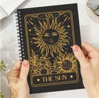 The Sun Card Spiral Notebook