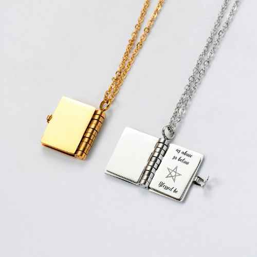 The Book of Spells Personalised Necklaces