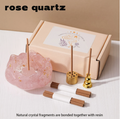 The Sacred Petals Set – Amethyst & Rose Quartz Editions