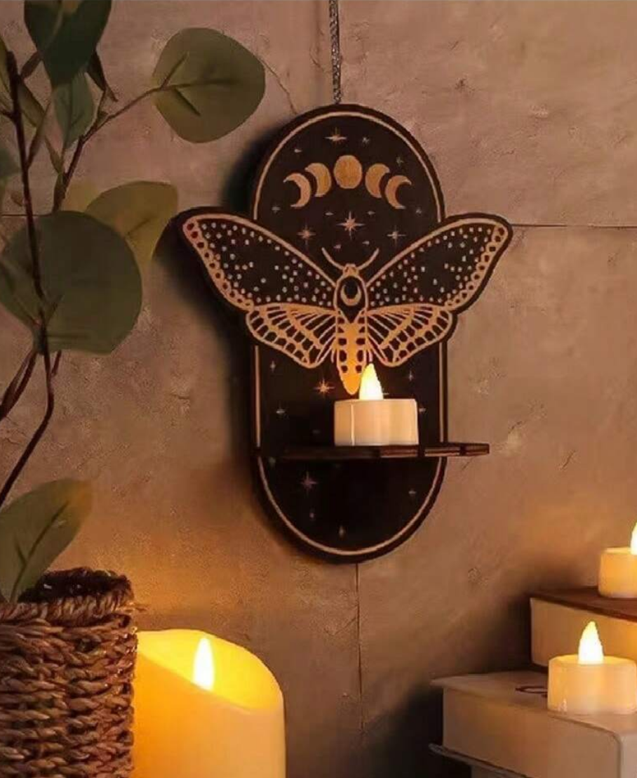 The Lunar Moth Wall Altar