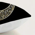 The Gilded Moon & Stars Cushion Cover