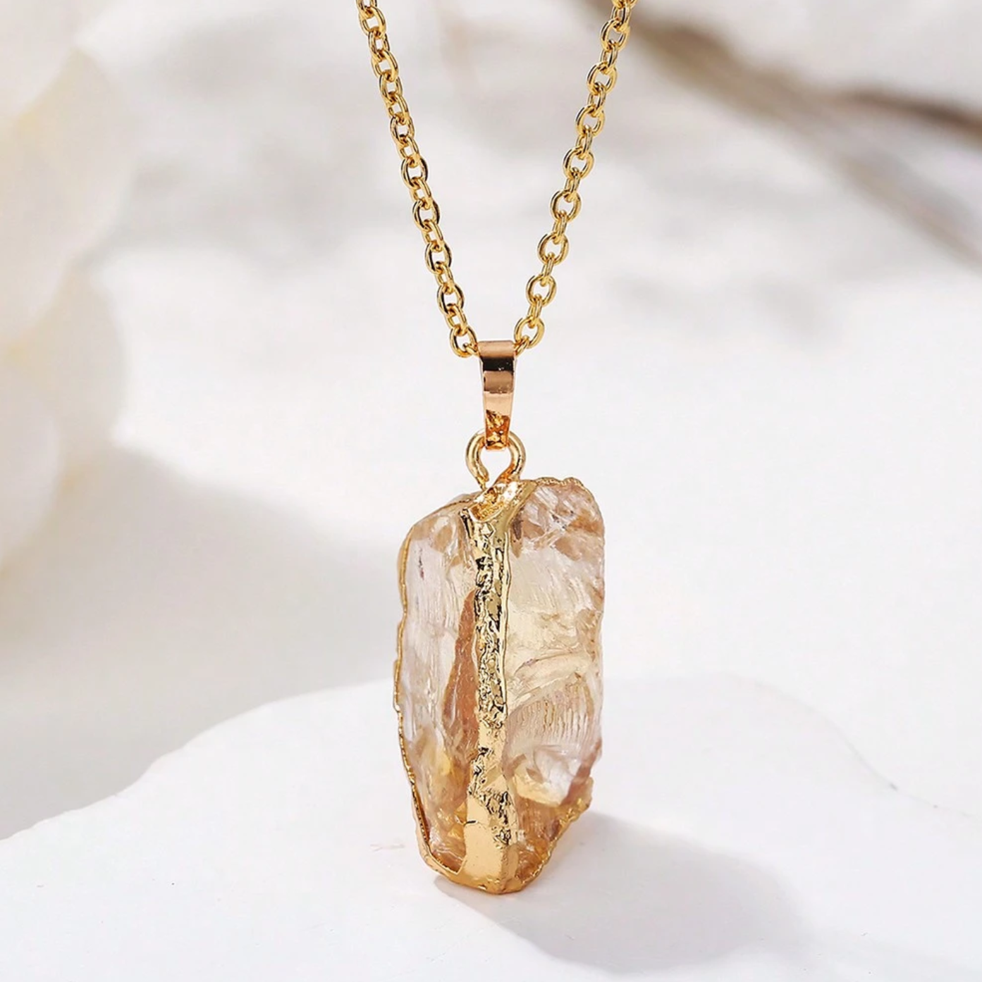 The Goddess Core Crystal Necklaces