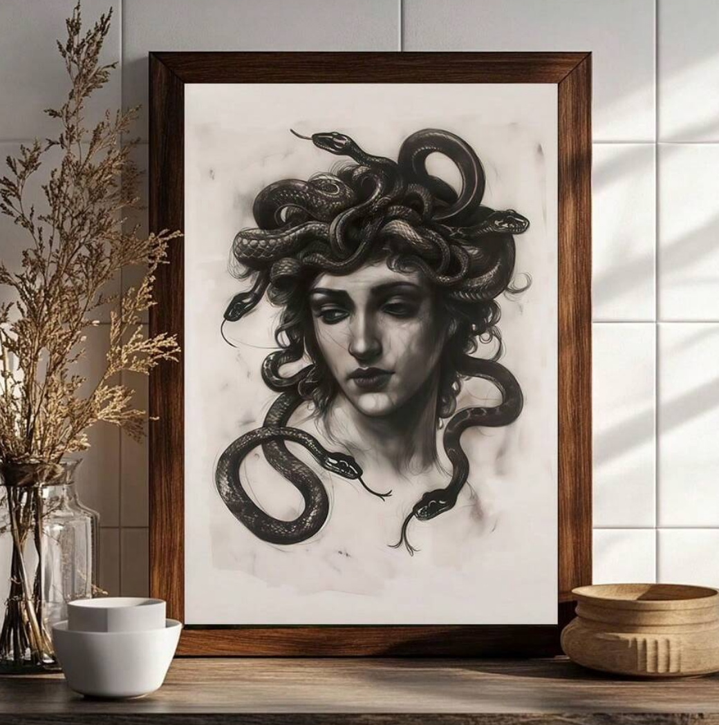 Medusa Reclaimed Canvas Art