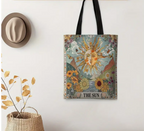 Solar Radiance Tarot Tote Bag - The Sun