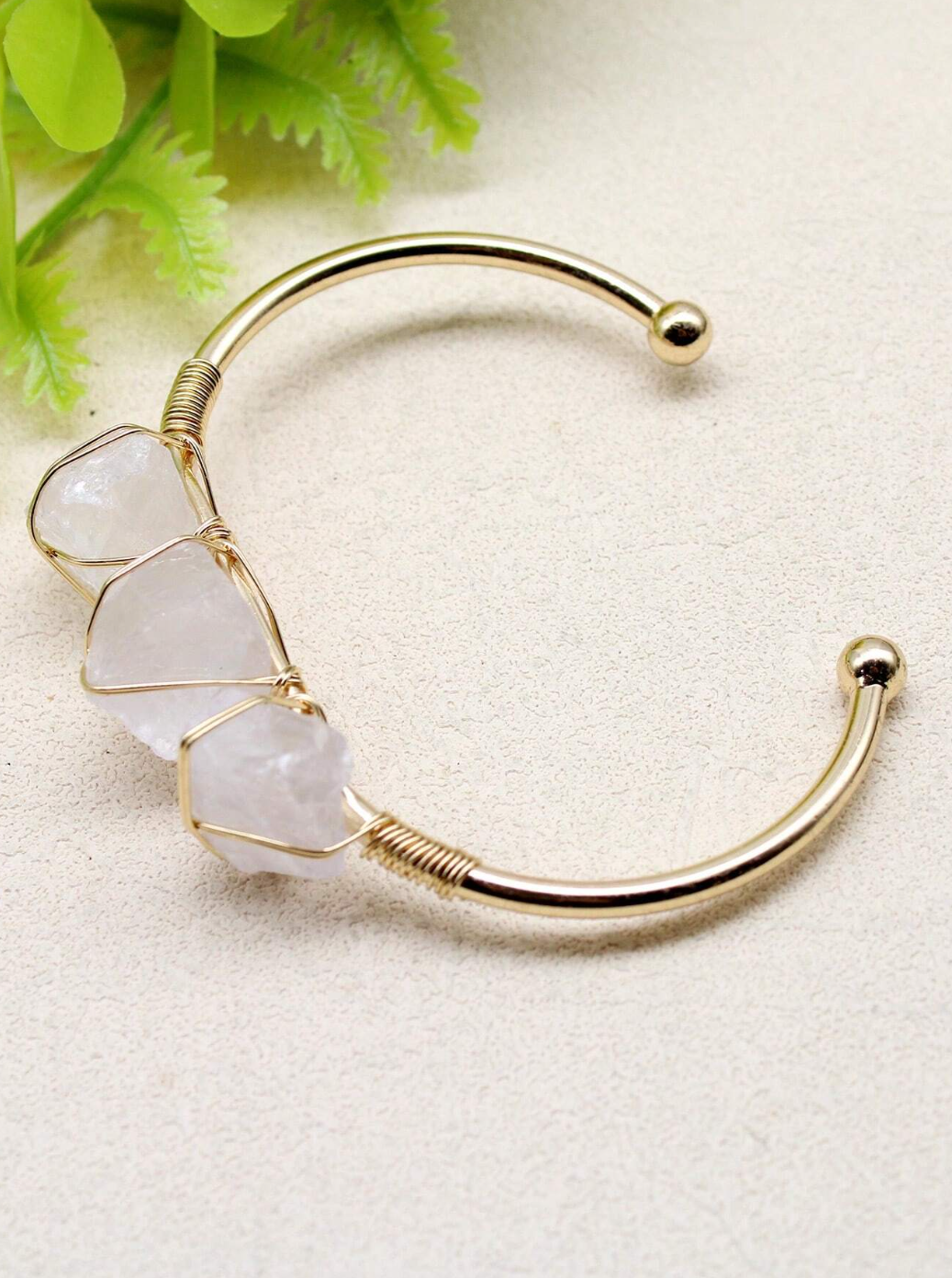 Lorekeeper Crystal Cuff Bangles