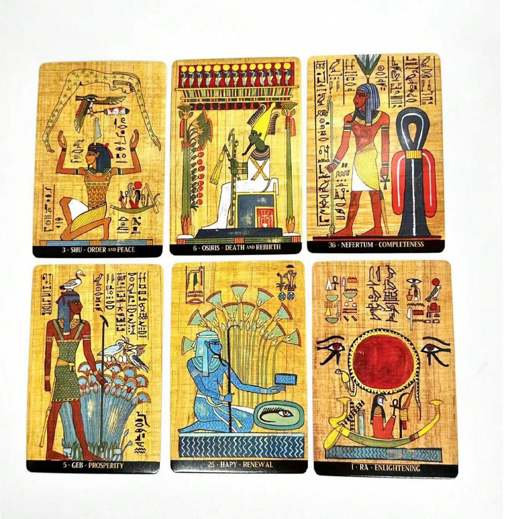 The Ancient Egyptian Gods Oracle Cards