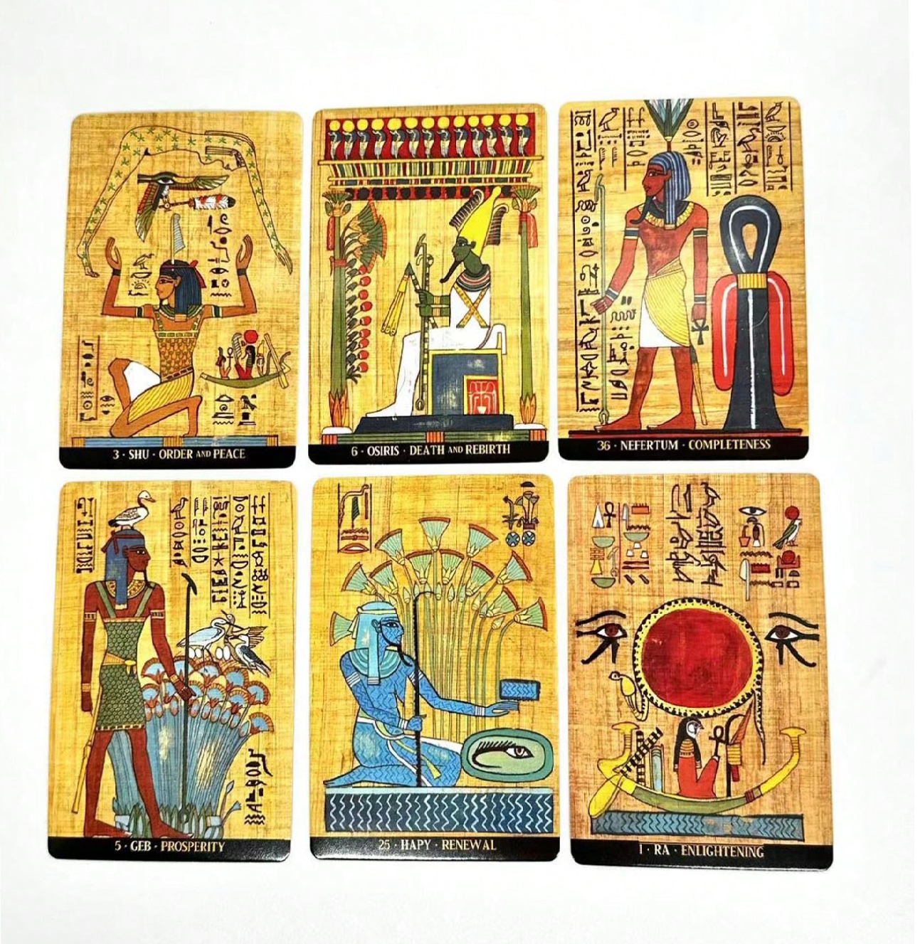 The Ancient Egyptian Gods Oracle Cards