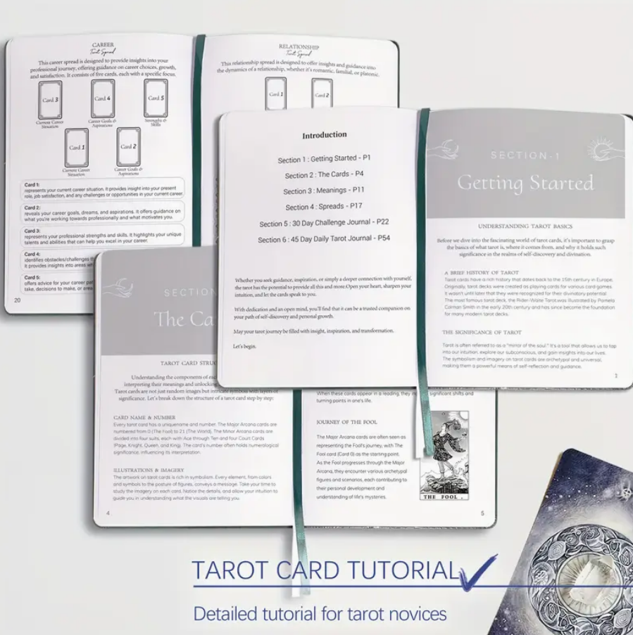75-Day Tarot Mastery Journal