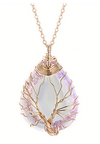 The Tree of Life Crystal Necklaces