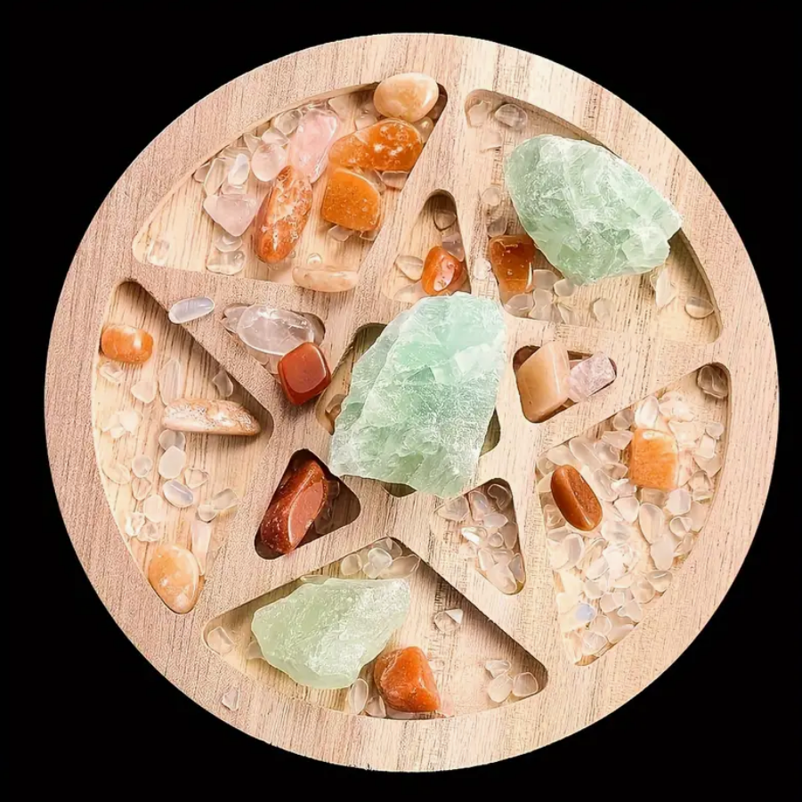 The Sacred Pentacle Altar Plate