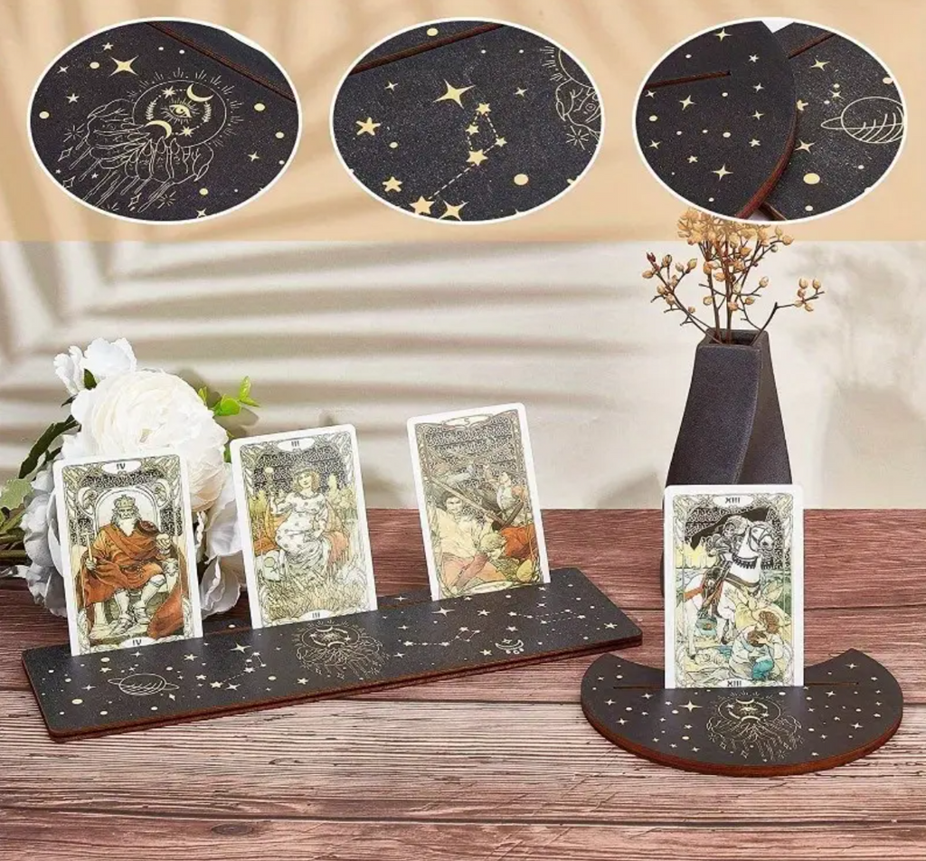 The Rectangular Wooden Tarot Stands
