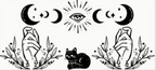 Moonlit Magic Glass Tumblers