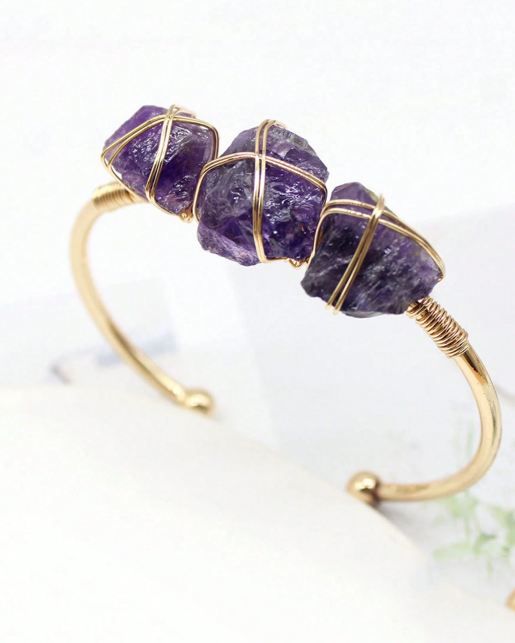Lorekeeper Crystal Cuff Bangles
