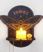 The Lunar Moth Wall Altar