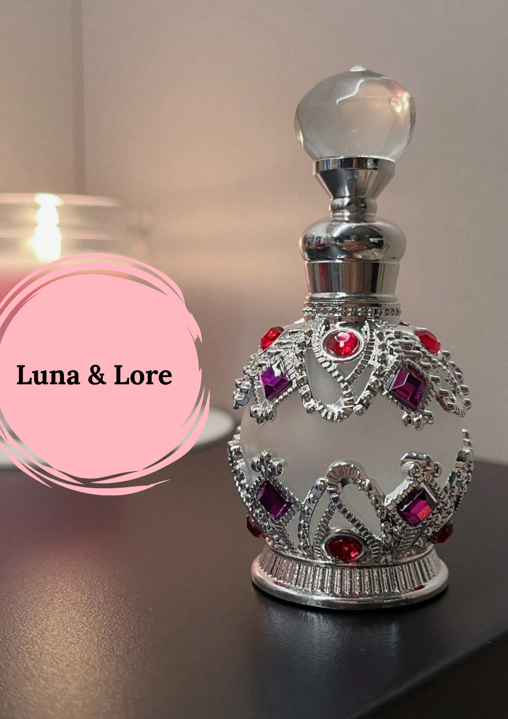 The Arcana Crystal Bottles