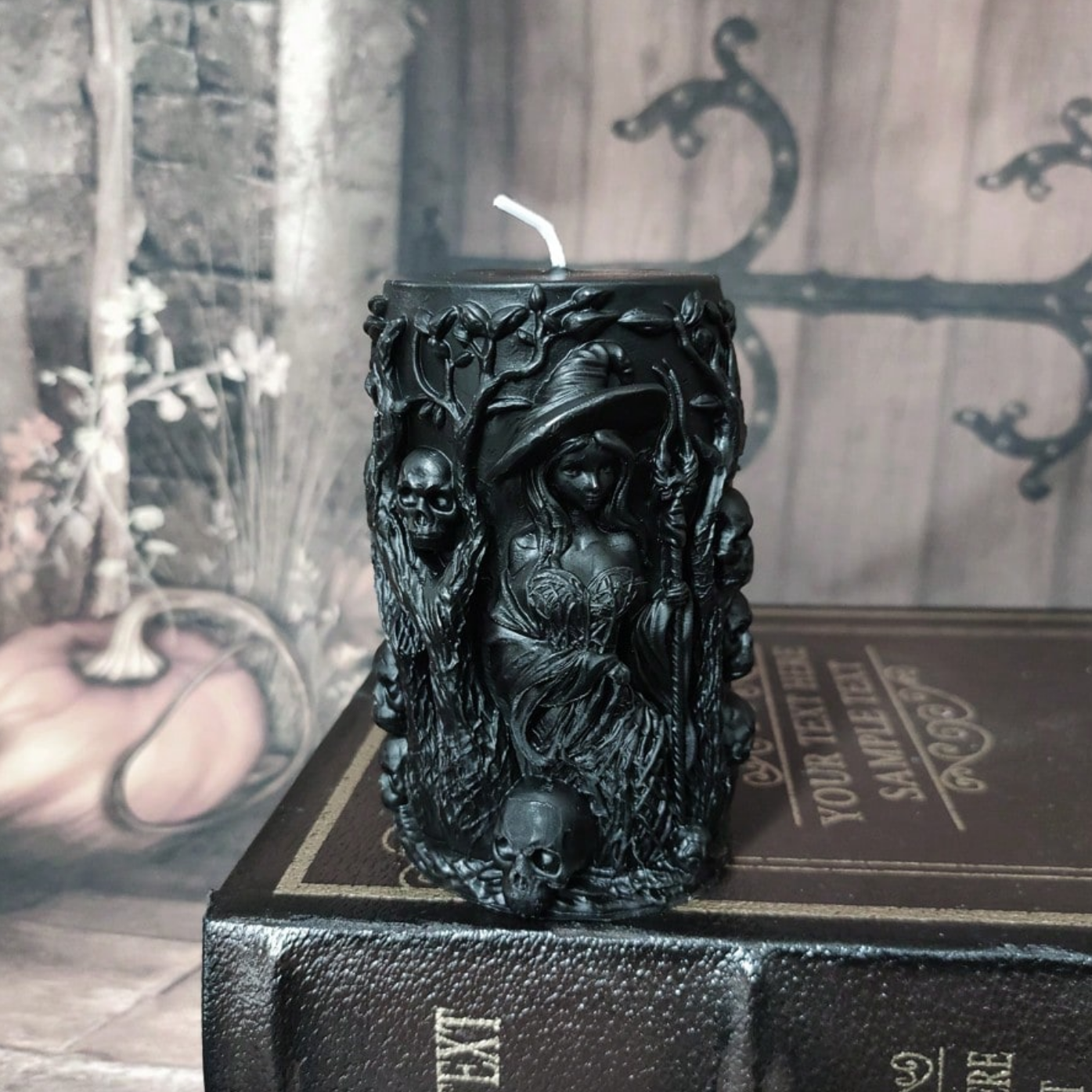 The Witch's Grimoire 3D Sculpted Ritual Candles - LIMITED EDITION