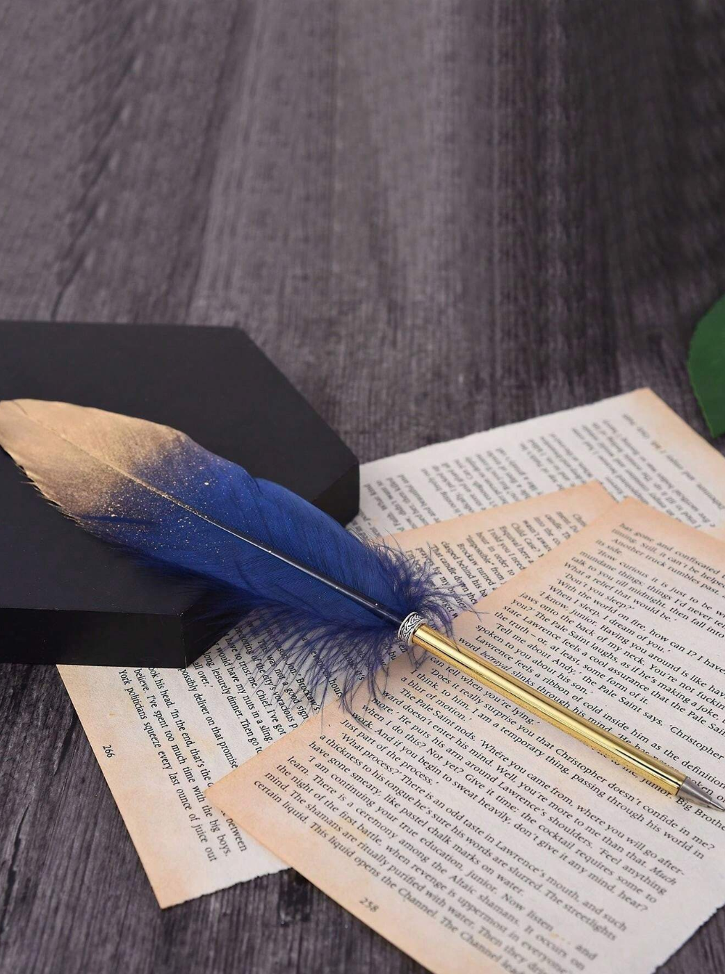 Feather & Flame Writing Quills