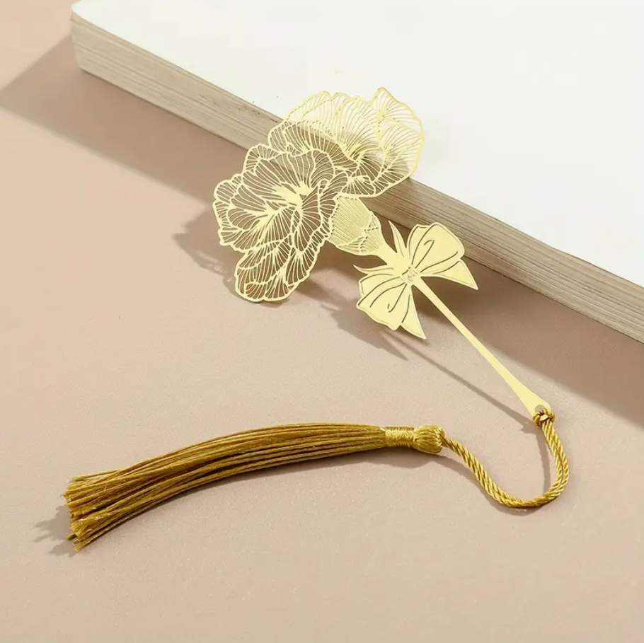Botanical Whispers Delicate Metal Bookmarks Collection