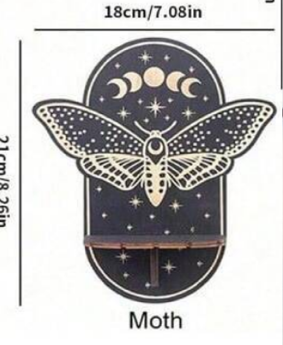 The Lunar Moth Wall Altar